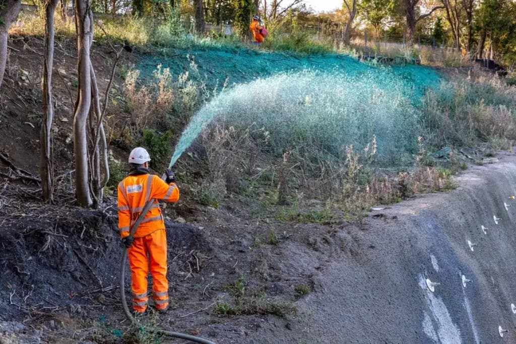 Hydroseeding