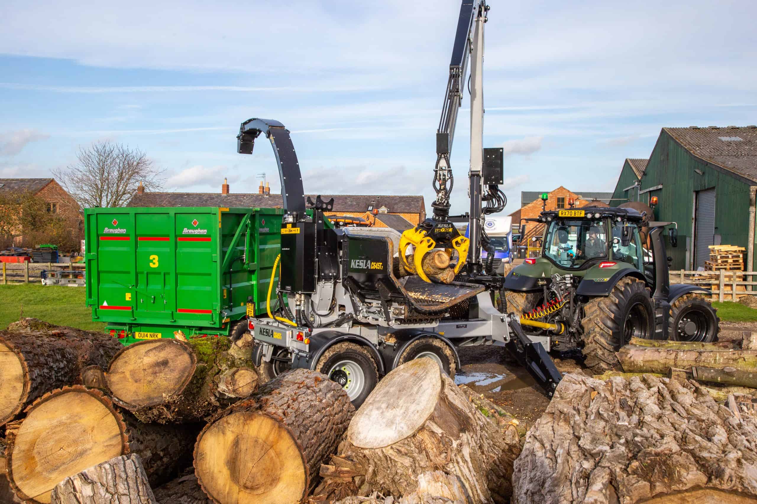 Kesla C645T2 Whole Tree Chipper